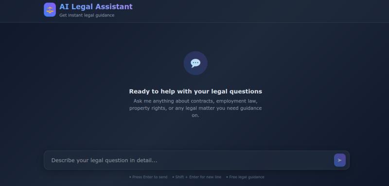 AI Legal Assistant Chatbot